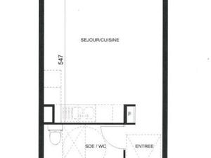 Studio 32m2  proche centre libre 13 decembre