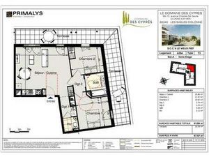 Location Appartement 3 pièces aux Sables-d'Olonne (85100) : à louer 3 pièces / 64m² Les Sa