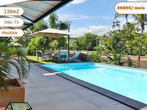 A LOUER - VILLA T4 - ST GILLES LES BAINS - MEUBLE