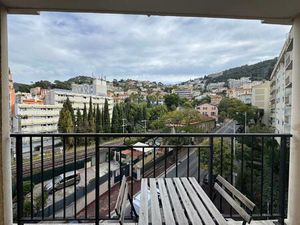 Vente Nice Riquier - Trois Pièces Etage Elevé - Balcon - Parking