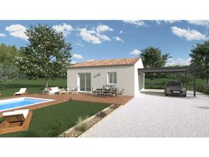 Vente maison neuve 3 pièces 58 m² à Les Mages (30960)  159 000 €