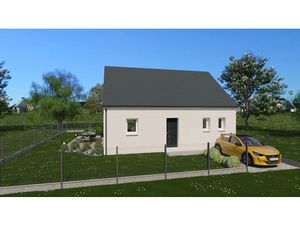 Vente maison neuve 4 pièces 64 m² à Vallères (37190)  191 100 €