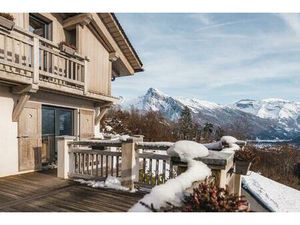 Magnifique propriété alpine – Vue panoramique sur la Vallée du Giffre  du Criou au Pic du.