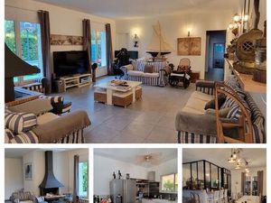 Grande maison côté Bassin avec piscine  hors zone inondable