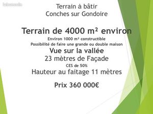 Terrain 3 978 m² Conches Sur Gondoire