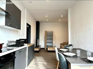 À louer – Beau T2 meublé rénové à Amanlis  proche Châteaugiron