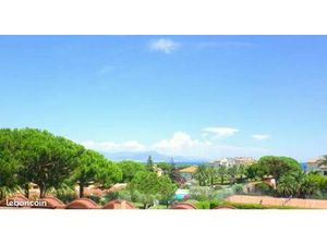 Appartement vue mer F2 Antibes Fontonne