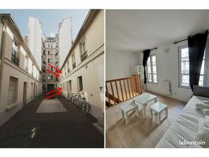 Charmant T1 meublé en duplex de 21m2