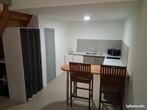 Studio meublé avec mezzanine