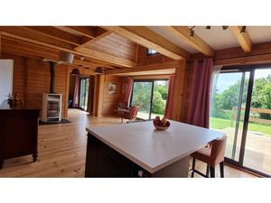 Vente maison en bois Lanveoc  125m² 8 pièces 299 500€ avec terrasse