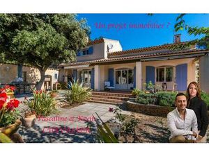 A vendre maison rénovée à Grans 150m2 avec un terrain de 5300m2