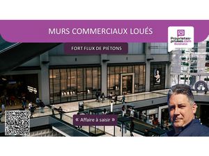 BOURG EN BRESSE - MURS COMMERCIAUX LOUES 210 m²
