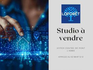 Vente Appartement T1 à Pont-l'Abbé (29120) : à vendre T1 / 18m² Pont-l'Abbé