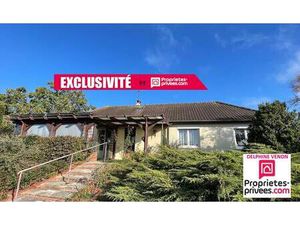 Exclusivité - Maison avec 5 chambres dont 3 en rdc + bureau sur un terrain de 1200 m² à Ch