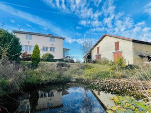 Maison ancienne et dépendance sur terrain 3923 m2