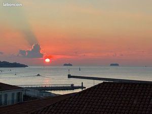 T2 meublé de 50m2 avec grande terrasse vue mer
