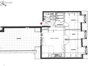 Appartement 3 pièces 58 m²