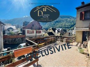Maison de village avec jardin et vue montagne  à 5 min de Luchon