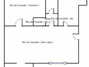Appartement 3 pièces avec jardin – Le Faou  proche Brest/Quimper