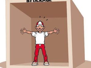 Local de stockage remise propre sec bétonné