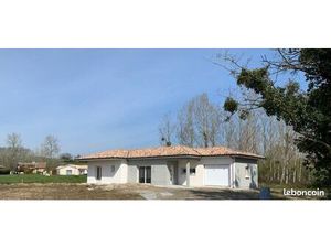 Maison 3 chambres avec grand jardin