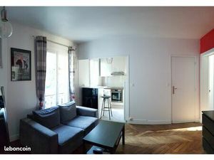 2 pièces  35m²  meublé  Levallois-Perret (Louise Michel) Proche Neuilly