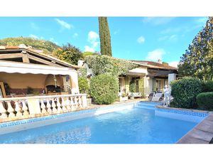 VILLA 190M2 6P + 2P TERRAIN 1760M2 PISCINE ST JEAN GRASSE