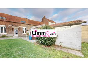 MAISON FAMILIALE AVEC JARDIN À CHAULNES (HAUTE-PICARDIE) !