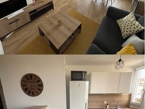 ? T2 meublé 50 m² – Dernier étage avec balcon  parking et ascenseur – La Nouvelle Madelein