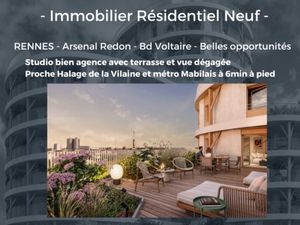 Vente Appartement T1 à Rennes (35000) : à vendre T1 / 29m² Rennes