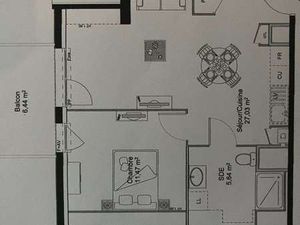 Location Appartement 2 pièces Meublé à Saint-Erblon (35230) : à louer 2 pièces Meublé / 48