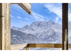 Chalet contemporain face au Mont-Blanc