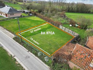 Perceel grond voor open bebouwing op 3a 67ca