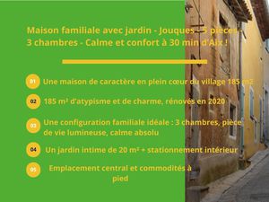 Maison 5 pièces - 185 m²