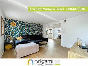 Achat Maison 6 pièces 137m² LINGOLSHEIM 67380