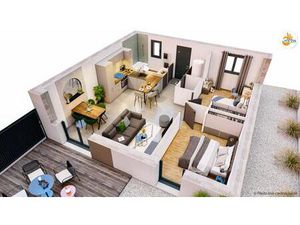 Vente maison 4 pièces 51 m² Vernouillet (28500)