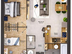 Vente maison 4 pièces 51 m² Saint-Martin-de-Nigelles (28130)