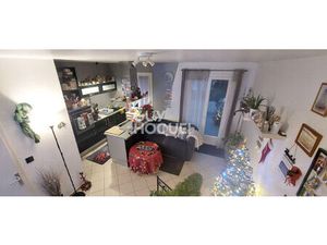 MEZIERES SUR SEINE - 2 pièces Duplex en rez de Jardin (bien vendu loué)