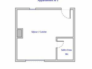 Studio meublé rue de brequerecque