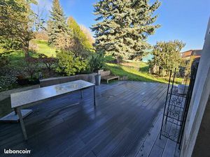 Appartement t 4 à challex + terrasse+ jardin