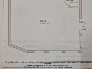 BOURG EN BRESSE : Locaux bien situés