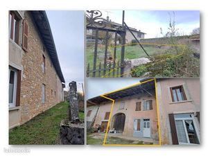 Maison de village mitoyenne avec jardin partage - 76m² habitabless