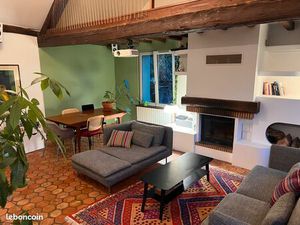 Charmante maison avec jardin - séjour cathédrale et mezzanine