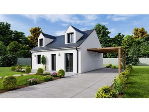 Vente maison neuve 4 pièces 86 m² à Le Plessis-Grammoire (49124)  275 172 €