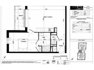 Location appartement  m² T-2 à Saint-Cyr-sur-Loire  635 €