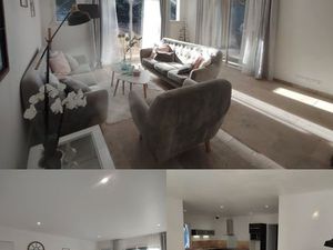 Maison meublée 3 chambres parking jardin clim