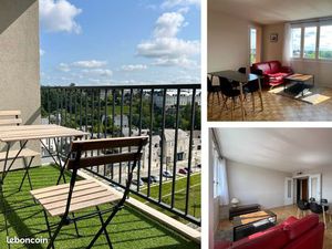 Appartement T3 meublé avec loggia - Colocation possible - 1025 HC - Libre mi-décembre - Vu