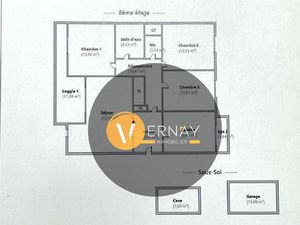 Appartement Type 4 - 96 33m2 Habitables (loi carrez) - Cave