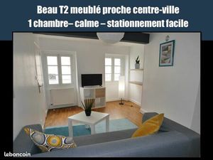 Charmant T2 dernier étage meublé