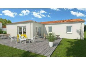 Terrain avec maison neuve à vendre